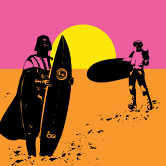 Malibu Pie Poster