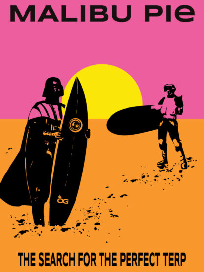 Malibu Pie Poster
