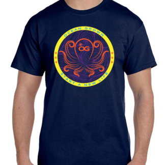 Ocean Grown Octopus Badge T-Shirt